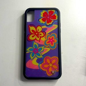 Wildflower case iPhone XR surf flower case